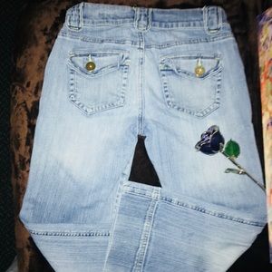 Cute DKNY Cropped Jeans Sz2